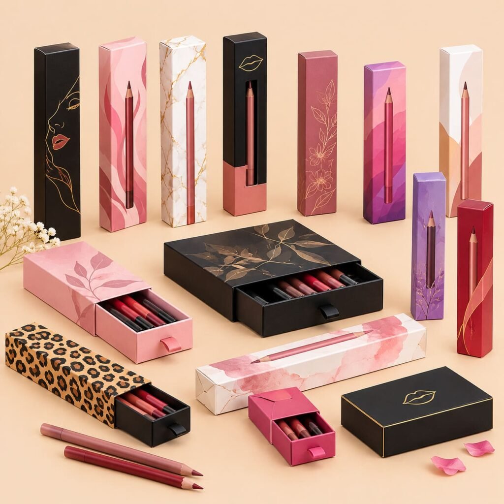 Custom Lip Liner Boxes in th uk