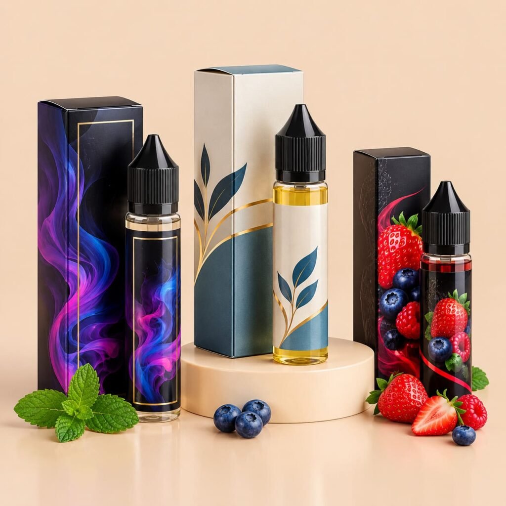 Custom E-Liquid Packaging